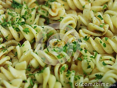 Pasta salad Stock Photo