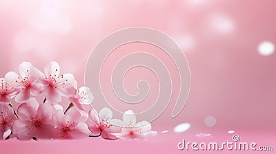 pastel blur pink background Cartoon Illustration