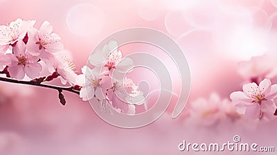 pastel blur pink background Cartoon Illustration