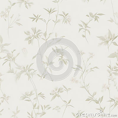 Pastel flora wallpaper minimal style Stock Photo