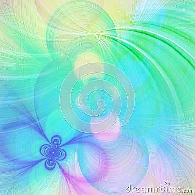 Pastel fractal background Stock Photo