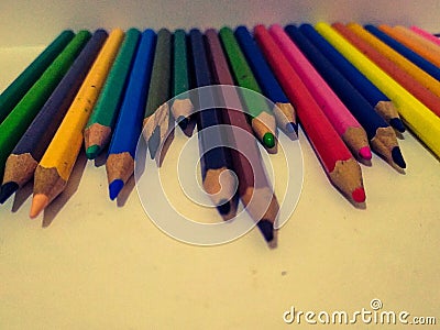 Pastel many color on background white for make art Stock Photo