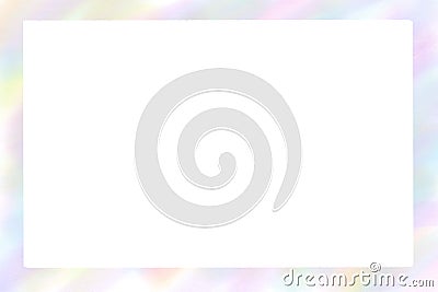 Pastel multi color, colorful frame Stock Photo