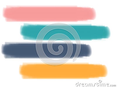 Pastel oil paint brushing abstract background. Stock Photo