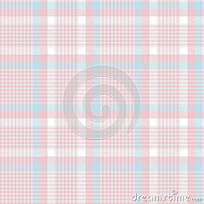 Pastel Ombre Plaid textured Seamless Pattern Vector Illustration