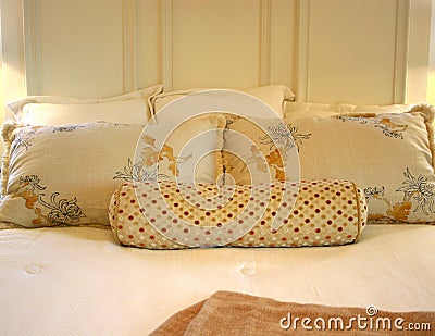 Pastel Pillows Stock Photo