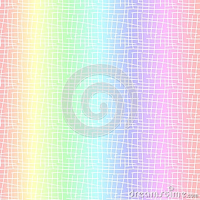 Pastel Rainbow abstract seamless background Stock Photo