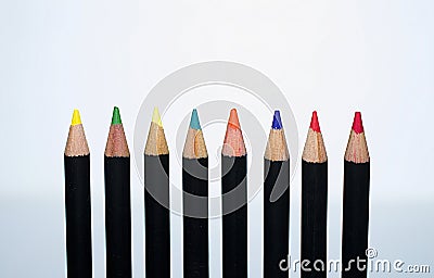 Pastelli a colori Stock Photo