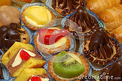 Pastries Stock Photo