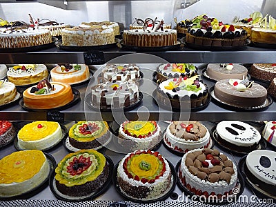 Pastry Shop in a Mexico City Suburb Stock Photo