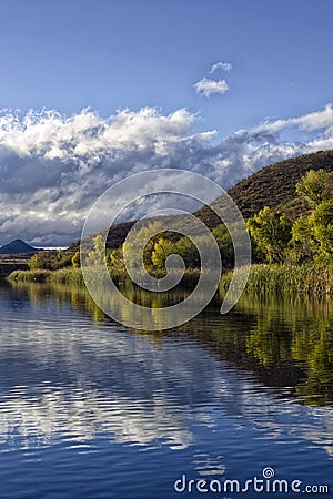 Patagonia Lake State Park Stock Photo