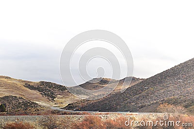 Patagonian Landscape Stock Photo