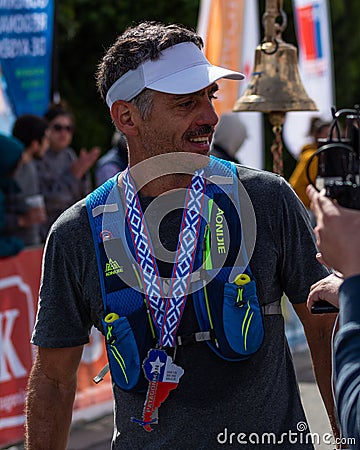 Patagonman - Patagonia Xtreme Triathlon Editorial Stock Photo