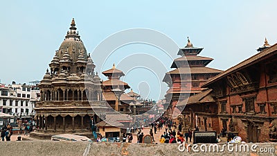 Splendors of the Patan Durbar Square, Kathmandu 2 Editorial Stock Photo