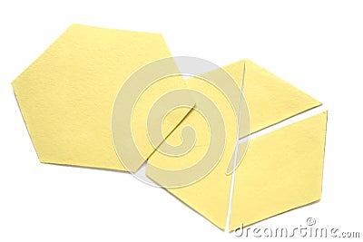 Patchwork Template Pieces Stock Photo