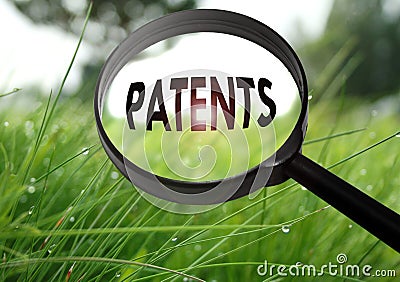 Patents Stock Photo