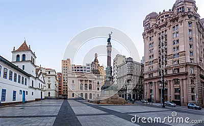 Pateo do Colegio in Downtown Sao Paulo - Sao Paulo, Brazil Editorial Stock Photo