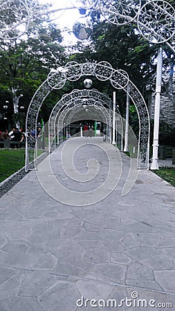 Path of Cetral Park Editorial Stock Photo