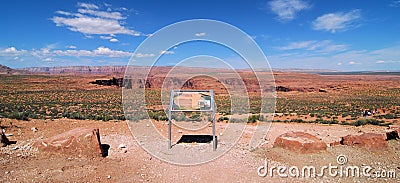 Path To Horseshoe Bend Arizona Editorial Stock Photo