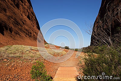 Uluru-Kata Tjuta National Park Editorial Stock Photo