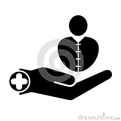 Patient icon, Health icon, Customer vector, Medical Services Icons, Vector Illustration