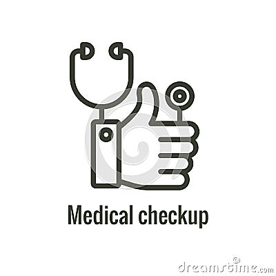 Patient Satisfaction Icon with patient experience imagery and rating idea Vector Illustration