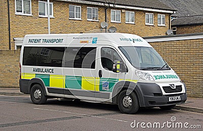 Patient transport ambulance emergency Editorial Stock Photo