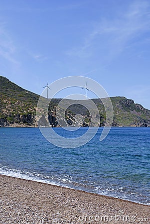 Patmos Island,Greece Stock Photo