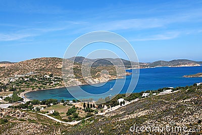 Patmos Island,Greece. Editorial Stock Photo