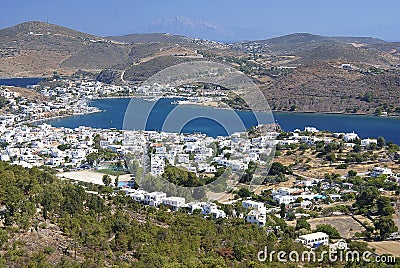 Patmos Island,Greece. Editorial Stock Photo