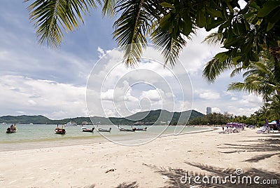 Patong beach, Phuket Stock Photo