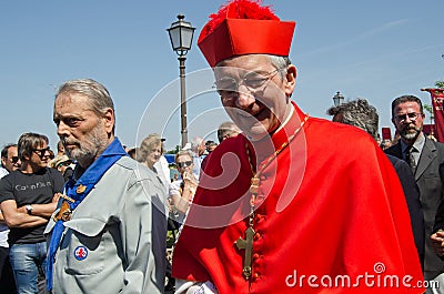 Patriarch Francesco Moraglia Editorial Stock Photo