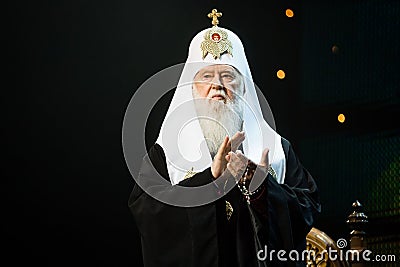 Patriarch of Kyiv and All Rus-Ukraine Filaret Editorial Stock Photo