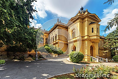 Patriarchy Court in the city Sremski Karlovci near Novi Sad in V Stock Photo