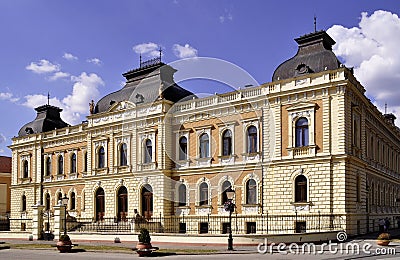 Patriarchy Court in the city Sremski Karlovci near Novi Sad in Vojvodina-Serbia Stock Photo