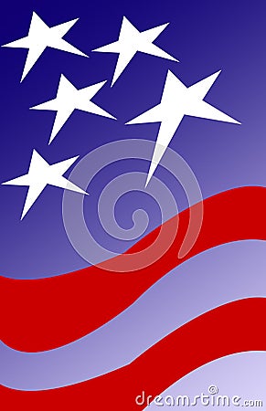 Patriot Background Stock Photo