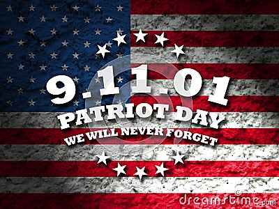 9-11 - patriot day Stock Photo