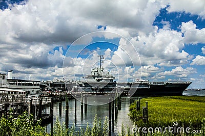 Patriot's Point, Mount Pleasant, SC. Editorial Stock Photo