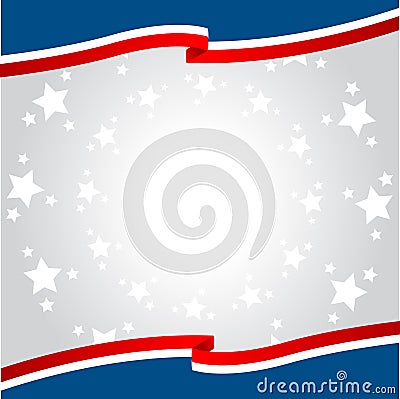 Patriotic background Vector Illustration