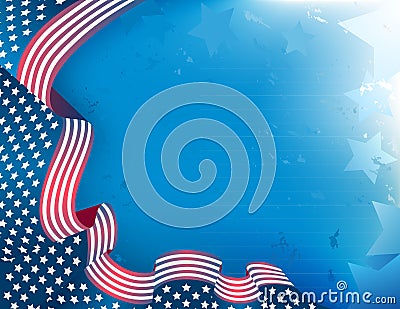 Patriotic background Stock Photo