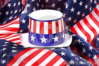 Patriotic Hat Stock Photo