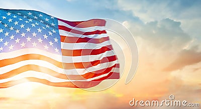 USA celebrate 4th of July Stock Photo