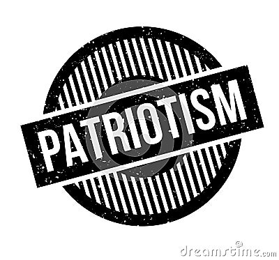 Patriotism rubber stamp Vector Illustration