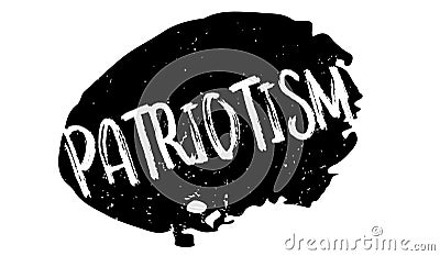 Patriotism rubber stamp Vector Illustration