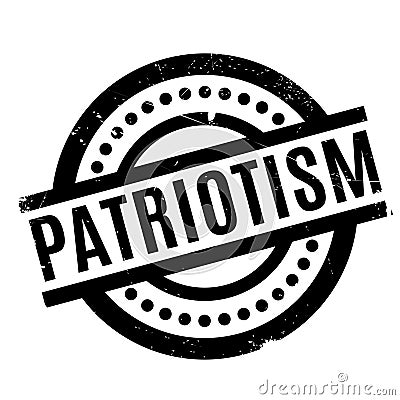 Patriotism rubber stamp Vector Illustration