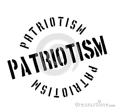 Patriotism rubber stamp Vector Illustration