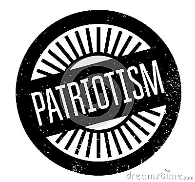 Patriotism rubber stamp Vector Illustration