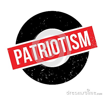 Patriotism rubber stamp Vector Illustration