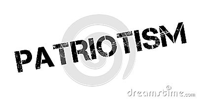 Patriotism rubber stamp Vector Illustration