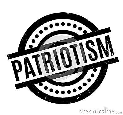 Patriotism rubber stamp Vector Illustration